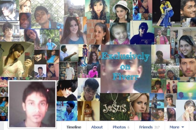 I will create Facebook cover photo collage