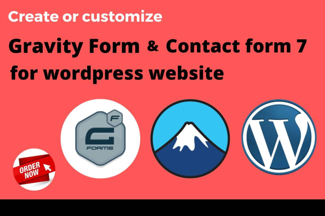 I will create gravity form, contact form 7 for wordpress website