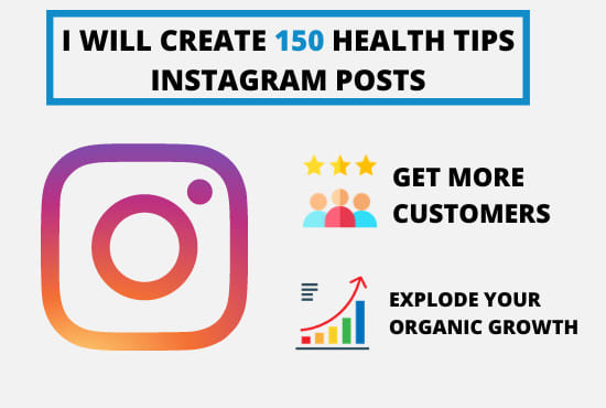 I will create health tips infographics content for instagram