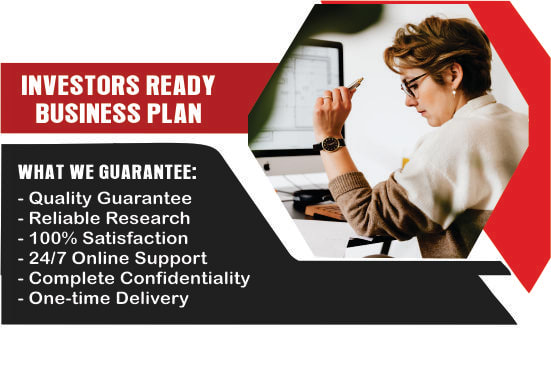 I will create investor ready business plan with financial projection