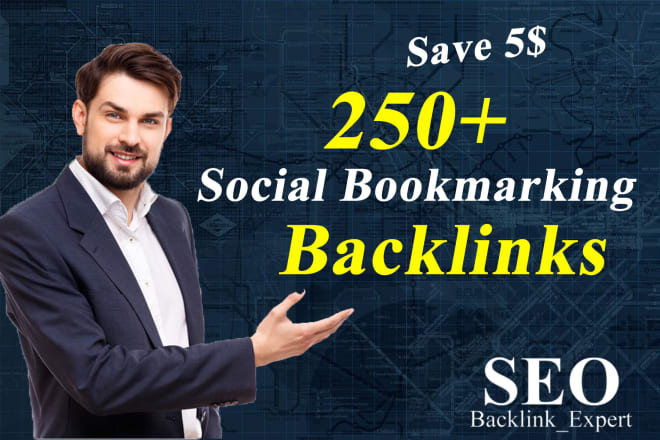 I will create manually 250 social bookmarking backlinks
