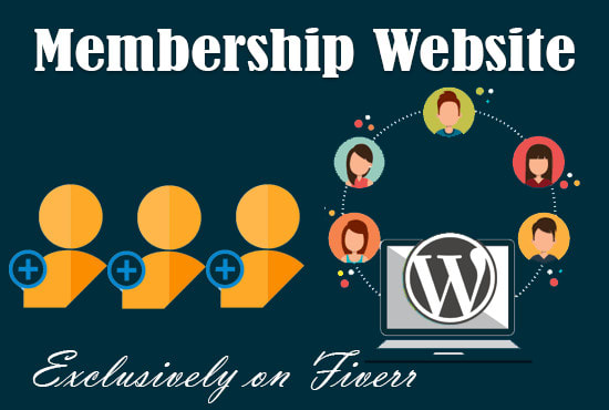 I will create membership wordpress website for passive income