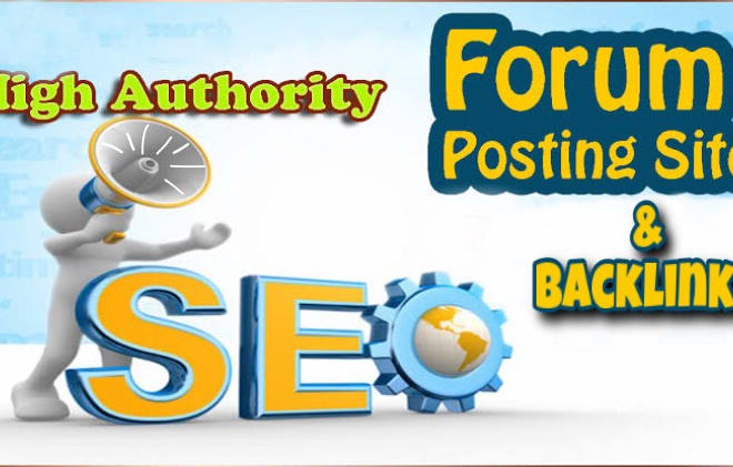 I will create niche related english forum posting backlinks