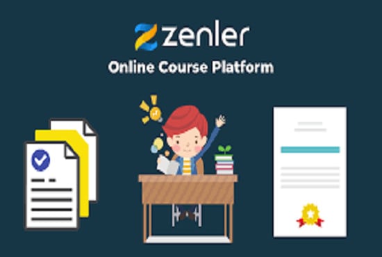 I will create online training course site with newzenlar lms newzenlar online course