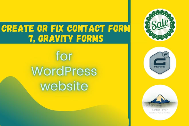 I will create or fix contact form 7, gravity forms and smtp issue for wordpress website