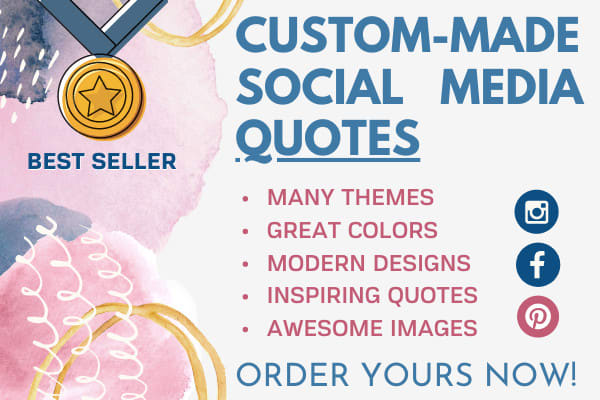 I will create premium custom made quotes for your instagram