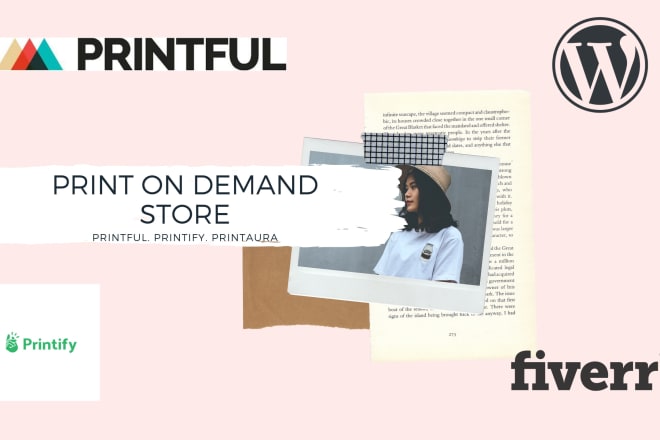 I will create print on demand store with printify