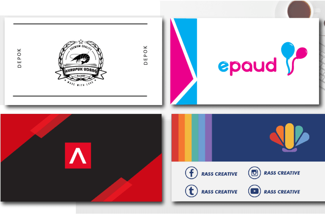 I will create pro logo plus business card ready to use