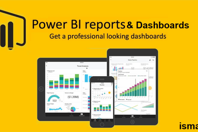 I will create professional excel and power bi dashboards