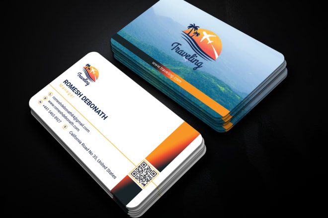 I will create professional modern custom business card design