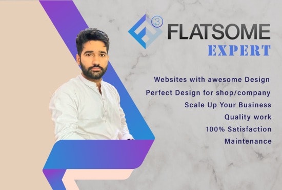 I will create professional website with flatsome theme using UX builder