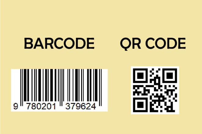I will create qr code,upc,ean,barcode isbn professionally