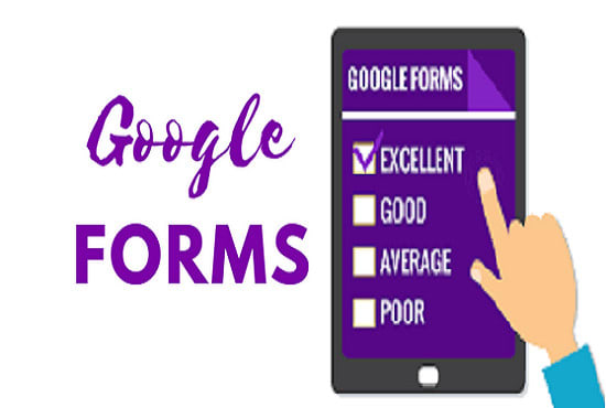 I will create registration or survey form using google forms