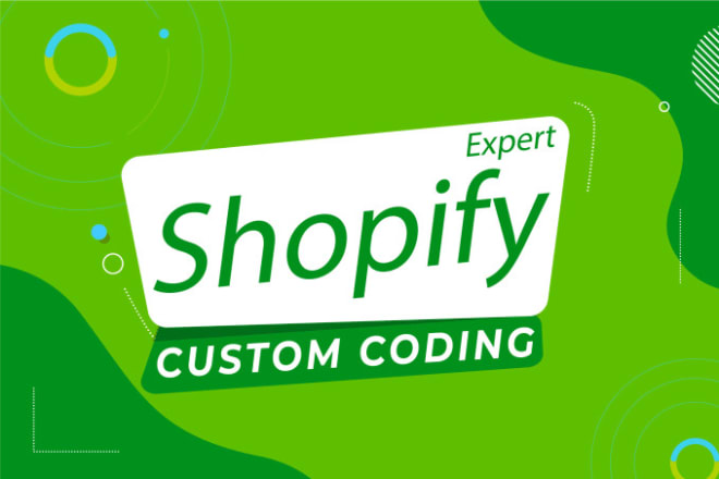 I will create shopify store or create template designs