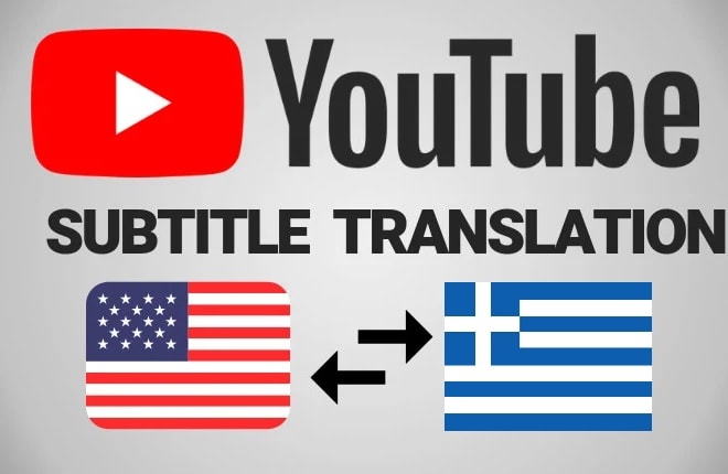 I will create subtitles or cc in greek for your video or movie