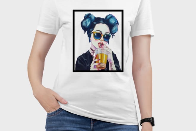 I will create t shirt mockup for you and video