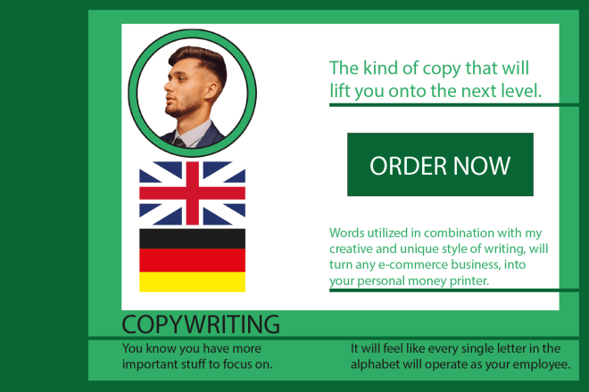 I will create the copywriting your business always needed