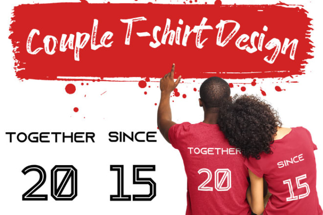 I will create tshirt and accessories design for valentines day
