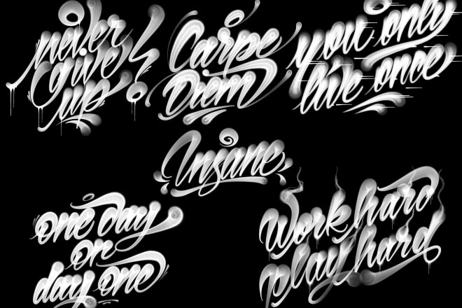 I will create unique lettering graffiti style design