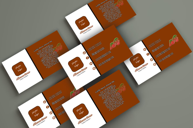 I will create vertical and horizontal qr code business card