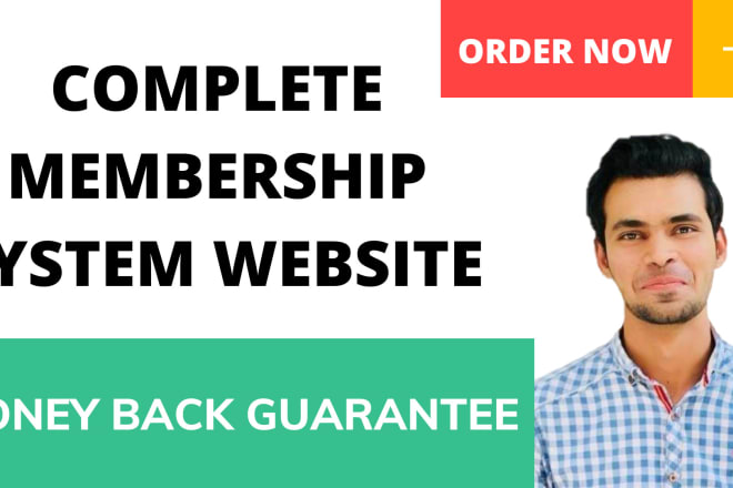 I will create wordpress paid membership system website