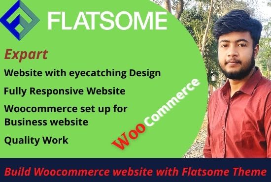 I will create your awesome woocommerce website using flatsome theme