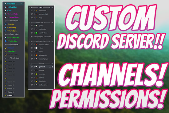 I will create your community discord server within 48 hours