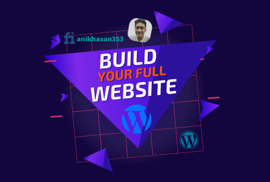 I will create your full website