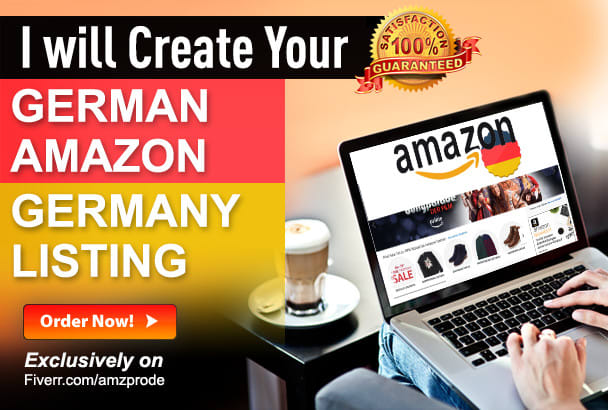 I will create your outstanding german listing for amazon germany incl ppc seo