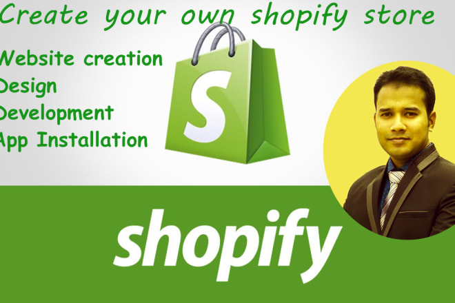 I will create your own complete shopify online store