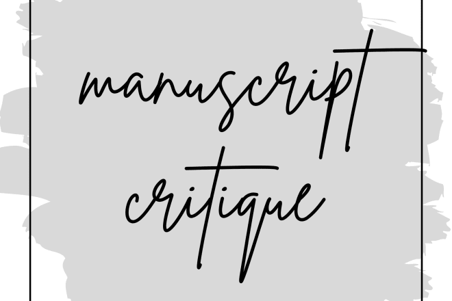 I will critique your story or manuscript