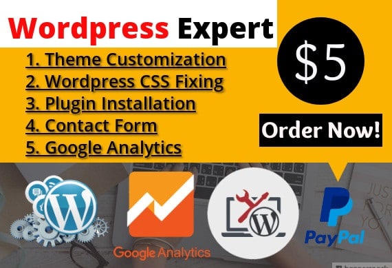 I will customize wordpress website or fix wordpress errors