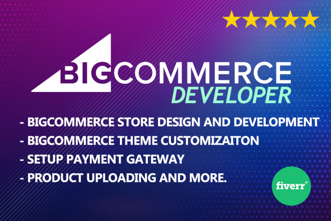 I will customize your bigcommerce theme