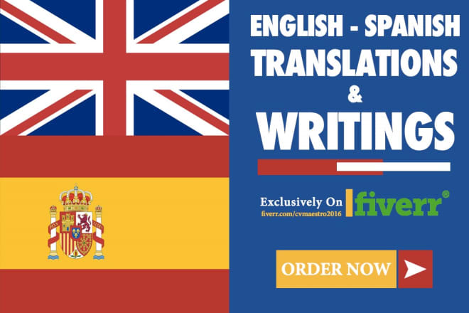 I will deliver a perfect english to spanish translation