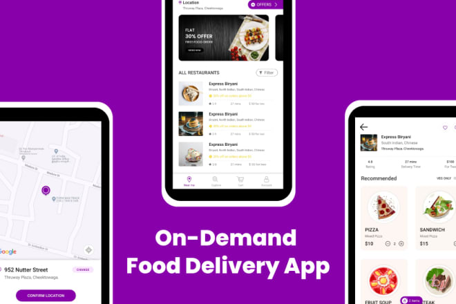 I will deliver food delivery app like uber eats,swiggy,grubhub clone