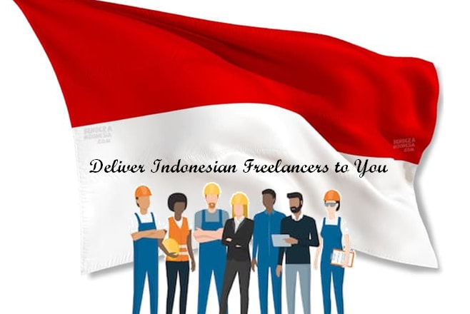I will deliver the indonesian freelancers to you to do tasks