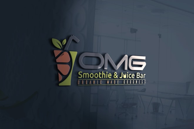 I will design 3 unique logo for you cafe shop or juice shop