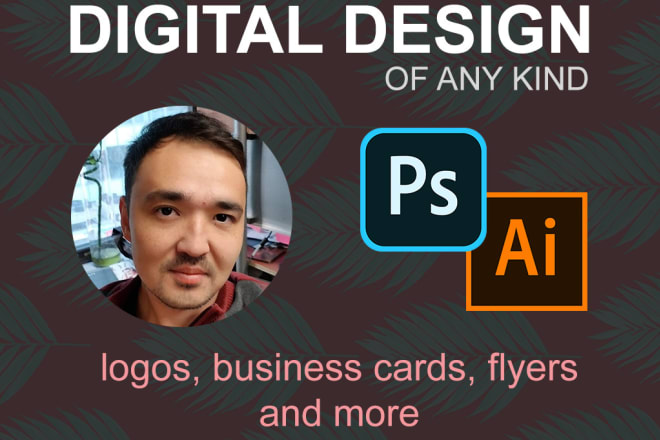 I will design a business card, a logo, a flyer and more