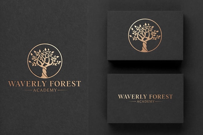 I will design a luxury modern minimalist and elegant business logo