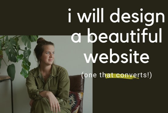 I will design a responsive, beautiful wordpress site that converts