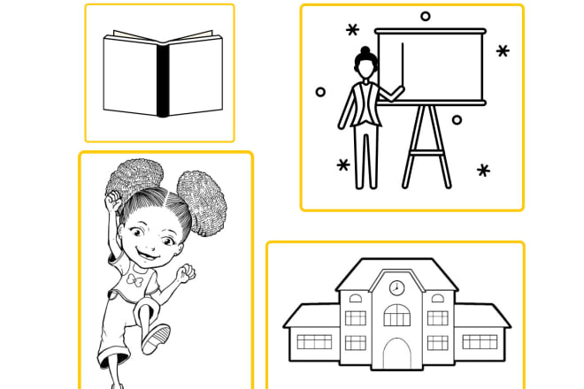 I will design activity books worksheets fun books and kids courses