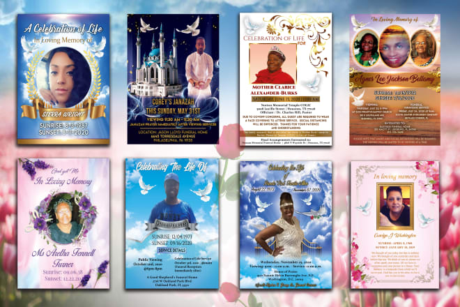 I will design amazing event, party, funeral flyers in 3hrs