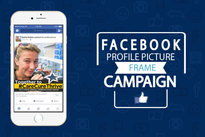 I will design an amazing facebook frame for you