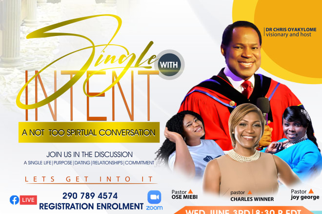 I will design an exceptional church flyer or event flyer design within 4 hours