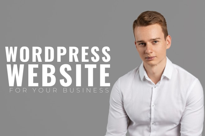 I will design and build a wordpress website or an ecommerce eshop for your business