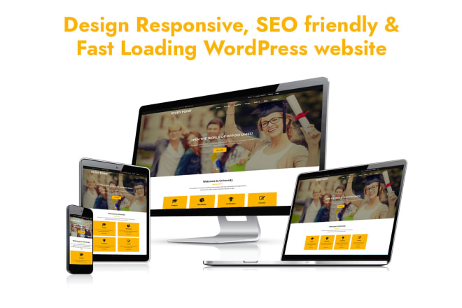 I will design and develop a clean and modern business website