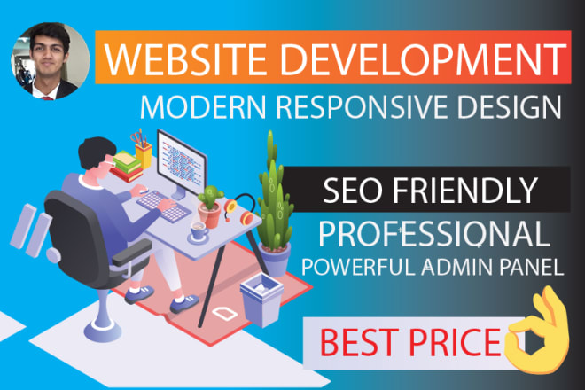 I will design and develop fully responsive website