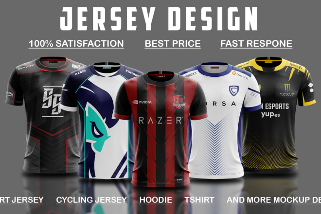 I will design any jersey in 24 hours