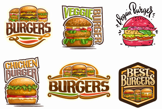 I will design any kind of burger logo