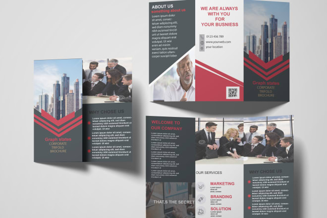 I will design any type brochure for you